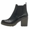 Marco Tozzi Boots À Talons - Black Khaki