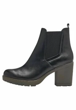 Marco Tozzi Boots À Talons - Black Khaki