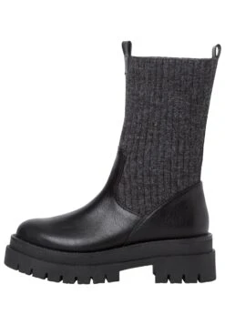 Marco Tozzi Bottines À Plateau - Black Comb