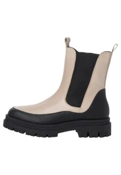 Marco Tozzi Bottines À Plateau - Ivory Comb