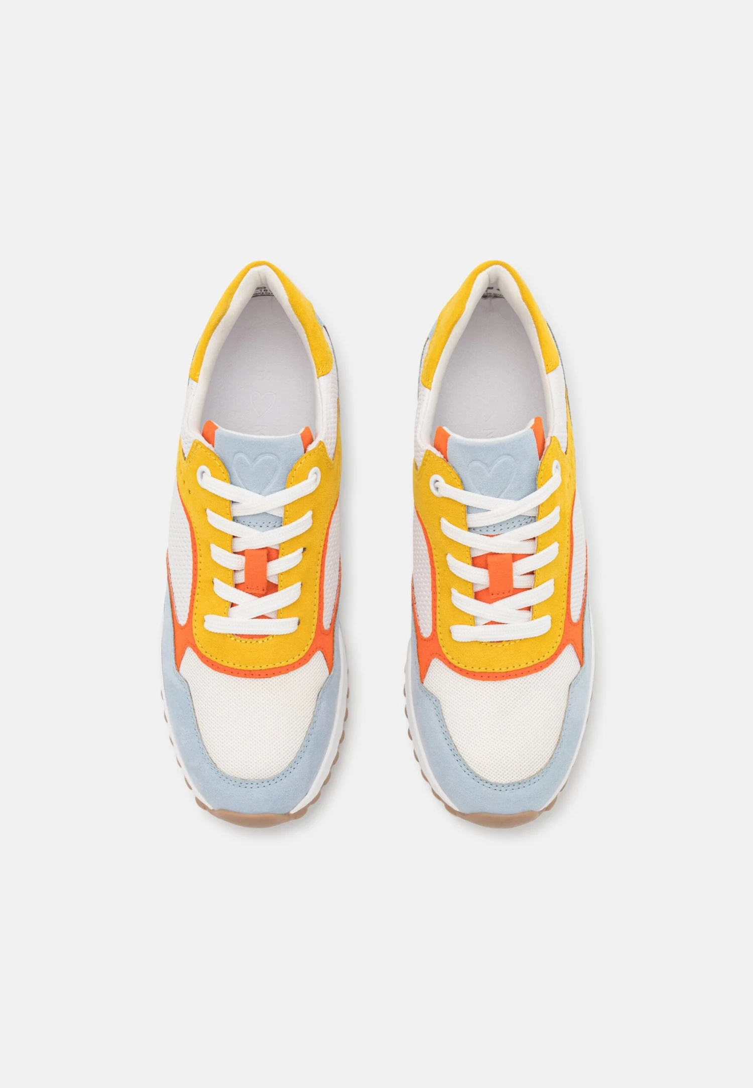 Marco Tozzi Baskets Basses - White/Light Blue 6 Marco Tozzi Baskets Basses - White/Light Blue – Image 6