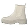 Marco Tozzi Chelsea - Bottines À Plateau - Cream