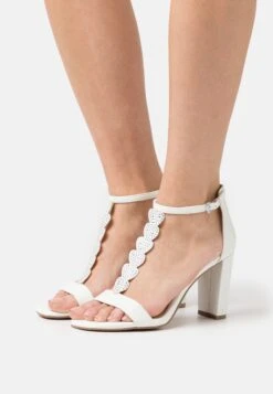 Marco Tozzi Sandales À Talons Hauts - White