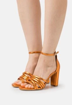 Marco Tozzi Sandales À Talons Hauts - Mango Metallic