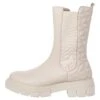 Marco Tozzi Stiefelette - Bottines À Plateau - Cream