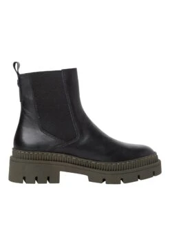 Marco Tozzi Bottines À Plateau - Black Khaki -Chaussures Élégance Vente f74bd2493b224430a2d93d91d9b01746
