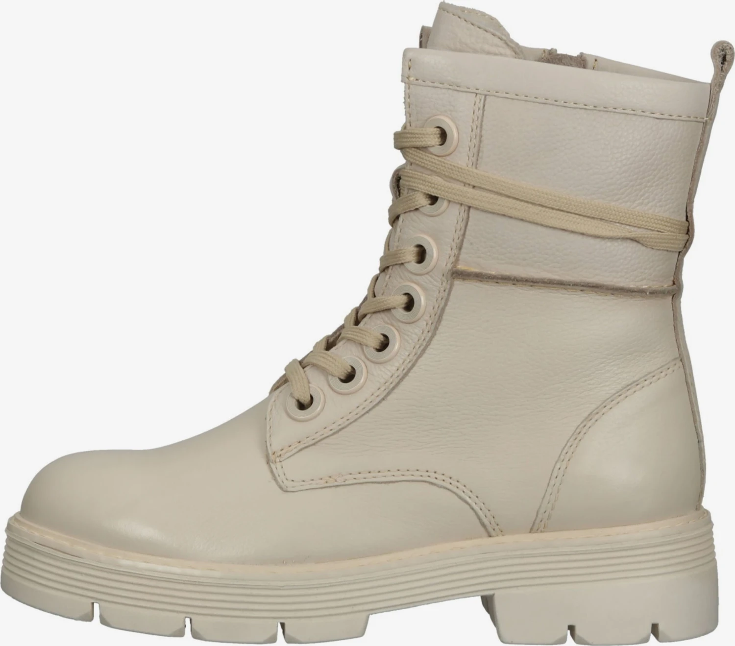 Marco Tozzi Bottines Bottines à Lacets Femme Crème 2 Marco Tozzi Bottines Bottines à Lacets Femme Crème – Image 2