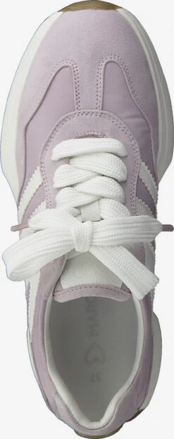 Marco Tozzi Baskets Tendances Baskets Basses Femme Violet Pastel -Chaussures Élégance Vente fb399af7257da646a99a54c95cdf09ef