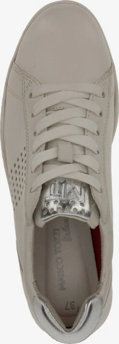 Marco Tozzi Sneakers Baskets Basses Femme Beige -Chaussures Élégance Vente ff0b66bab11fe00693f76f11a022eec2